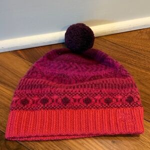 Burberry Cashmere & Wool blend Beanie / Pom Pom Hat